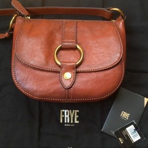 Frye Leather Saddle Bag